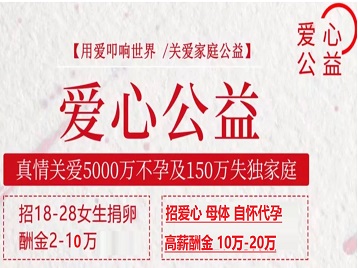 江阴捐卵助孕生子 爱心志愿者招募